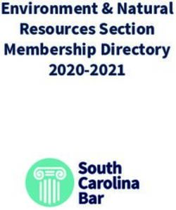 Environment & Natural Resources Section Membership Directory 2020-2021