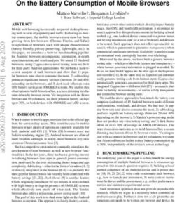 On the Battery Consumption of Mobile Browsers - arXiv