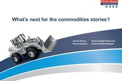 What's next for the commodities stories? - First State Investments
