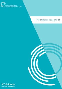 SFC Guidance Issue Date: 30 April 2021 - FES 1 Guidance notes 2021-22 - Scottish Funding Council