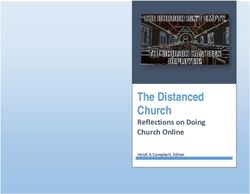 The Distanced Church Reflections on Doing Church Online - Heidi A Campbell, Editor - Texas A&M University
