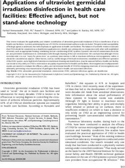 Applications of ultraviolet germicidal irradiation disinfection in health care facilities: Effective adjunct, but not stand-alone technology