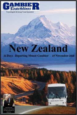 New Zealand 21 Days Departing Mount Gambier