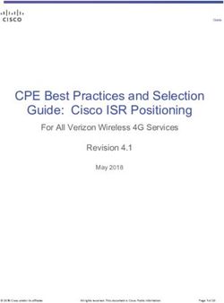 CPE Best Practices and Selection Guide: Cisco ISR Positioning