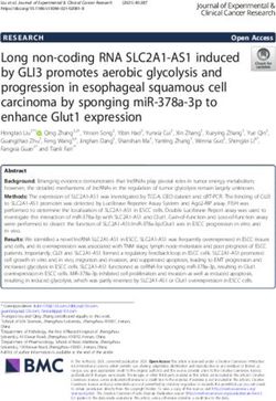 Long non-coding RNA SLC2A1-AS1 induced by GLI3 promotes aerobic glycolysis and progression in esophageal squamous cell carcinoma by sponging ...