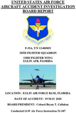 UNITED STATES AIR FORCE AIRCRAFT ACCIDENT INVESTIGATION BOARD REPORT