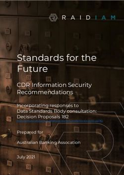 Standards for the Future - Australian Banking Association