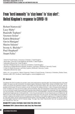 From 'herd immunity' to 'stay home' to 'stay alert': United Kingdom's response to COVID-19