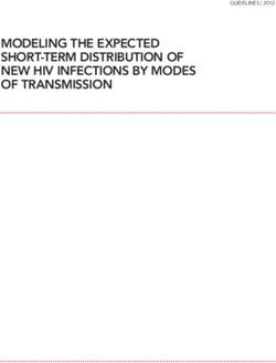 MODELING THE EXPECTED SHORT-TERM DISTRIBUTION OF NEW HIV INFECTIONS BY MODES OF TRANSMISSION