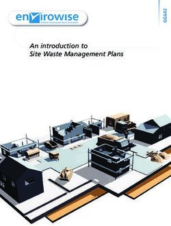 An introduction to Site Waste Management Plans - Wrap