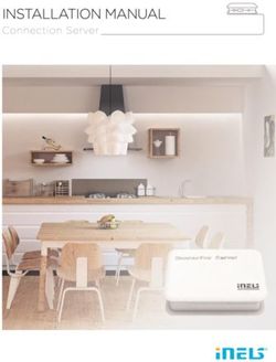 Installation manual Connection Server - ElkoEP