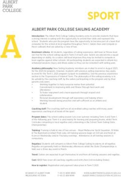 ALBERT PARK COLLEGE SAILING ACADEMY