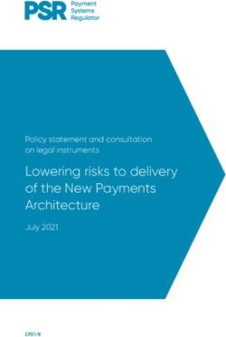 Lowering risks to delivery of the New Payments Architecture - Policy statement and consultation on legal instruments July 2021