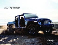 2021 Gladiator - Dealer E Process