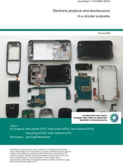 Electronic products and obsolescence in a circular economy
