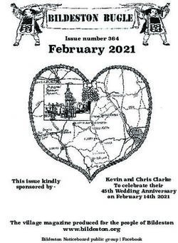 February 2021 - Bildeston Village