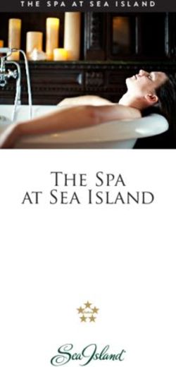 The Spa at Sea Island - the spa at sea island
