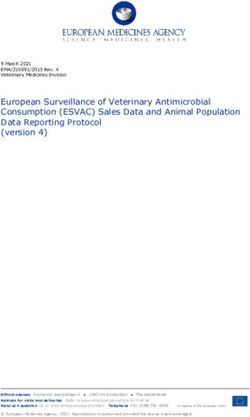 European Surveillance of Veterinary Antimicrobial Consumption (ESVAC) Sales Data and Animal Population Data Reporting Protocol (version 4)