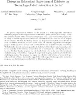 Disrupting Education? Experimental Evidence on Technology-Aided Instruction in India - BREAD
