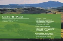 Good for the Planet - Barilla Group