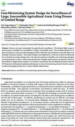 Cost-Minimizing System Design for Surveillance of Large, Inaccessible Agricultural Areas Using Drones of Limited Range - MDPI