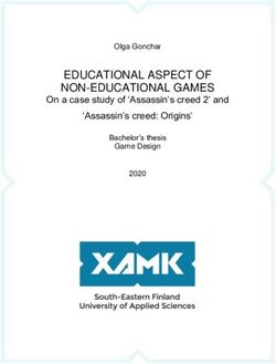 EDUCATIONAL ASPECT OF NON-EDUCATIONAL GAMES - On a case study of 'Assassin's creed 2' and 'Assassin's creed: Origins' - Theseus