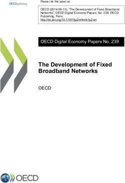 The Development of Fixed Broadband Networks - OECD iLibrary