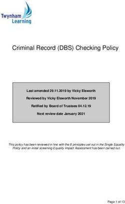 Criminal Record (DBS) Checking Policy