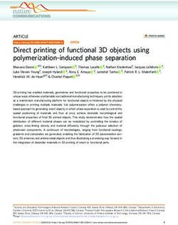 Direct printing of functional 3D objects using polymerization-induced phase separation - Nature