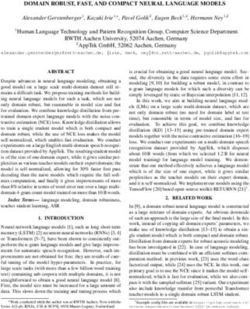 DOMAIN ROBUST, FAST, AND COMPACT NEURAL LANGUAGE MODELS