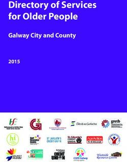 Directory of Services for Older People - Galway City and County 2015