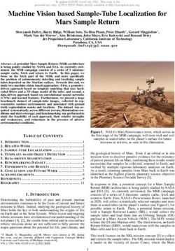 Machine Vision based Sample-Tube Localization for Mars Sample Return - Renaud Detry