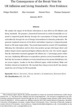 The Consequences of the Brexit Vote for UK Inflation and Living Standards: First Evidence