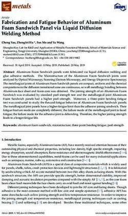 Fabrication and Fatigue Behavior of Aluminum Foam Sandwich Panel via Liquid Diffusion Welding Method