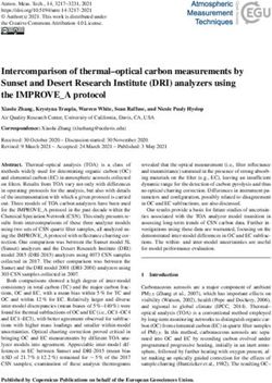 Intercomparison of thermal-optical carbon measurements by Sunset and Desert Research Institute (DRI) analyzers using the IMPROVE_A protocol