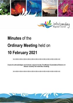 Minutes of the Ordinary Meeting held on 10 February 2021