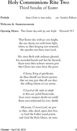 Holy Communion: Rite Two - Third Sunday of Easter - St. Dunstan's