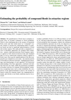 Estimating the probability of compound floods in estuarine regions