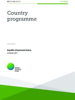 31 October 2019 Republic of Equatorial Guinea - Green Climate Fund