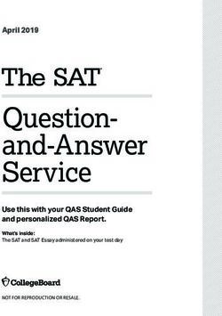 Question- and-Answer Service - Use this with your QAS Student Guide and personalized QAS Report - Maine.gov
