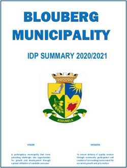 IDP SUMMARY 2020/2021 - Blouberg Local Municipality