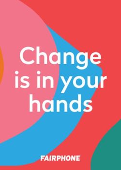 Change is in your hands - Fairphone