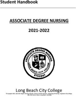 ASSOCIATE DEGREE NURSING - Student Handbook