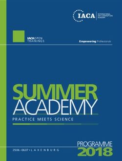 Summer Programme - International Anti-Corruption Academy