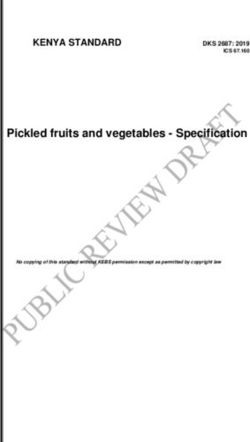 Pickled fruits and vegetables - Specification - KENYA STANDARD