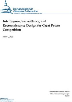 Intelligence, Surveillance, and Reconnaissance Design for Great Power Competition - June 4, 2020