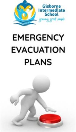 EMERGENCY EVACUATION PLANS