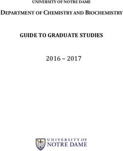 2016 2017 GUIDE TO GRADUATE STUDIES - DEPARTMENT OF CHEMISTRY AND BIOCHEMISTRY - Department of ...