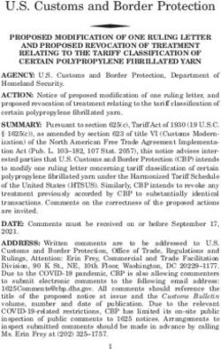 U.S. Customs and Border Protection