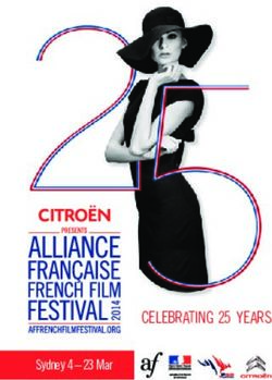 CELEBRATING 25 YEARS Sydney 4 - 23 Mar - The International French School ...